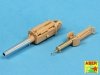 Aber 35L-164 Barrels for German WWI A7V Tank (1:35)	